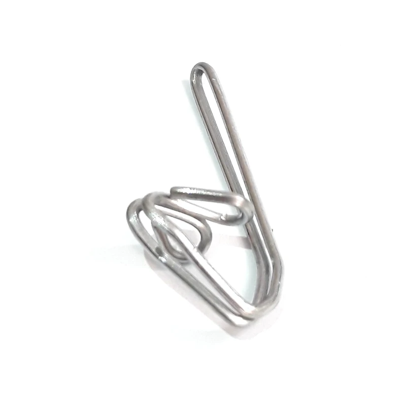 گیره پرده مدل هوکس فلزی بسته 100 عددی وندا