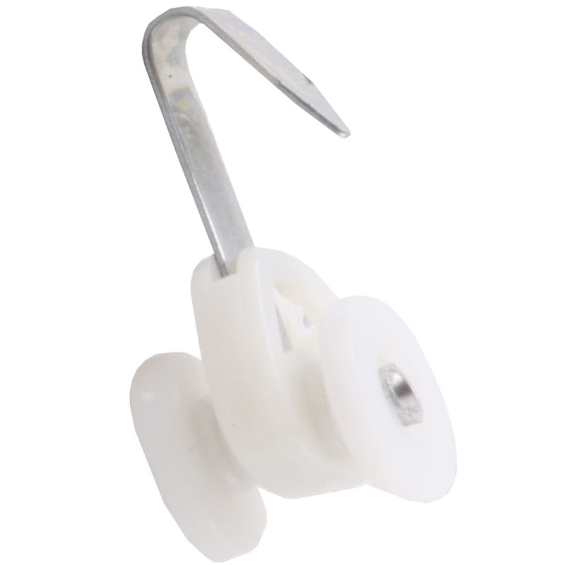 گیره پرده مدل چنگکی فلزی بسته 100 عددی آرام | قیمت گیره پرده قلاب دار آرام | الوپرده فروش لوازم پرده