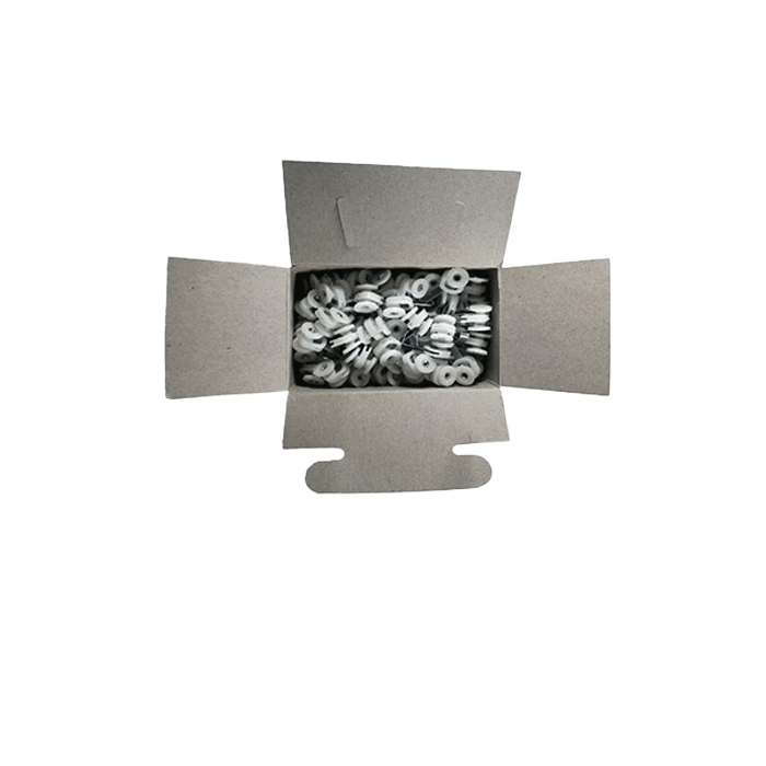 گیره پرده مدل چنگکی فلزی بسته 100 عددی آرام | قیمت گیره پرده قلاب دار آرام | الوپرده فروش لوازم پرده