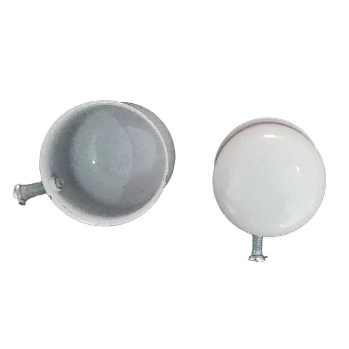 چوب پرده مینیمال طول 300 سانتی متر مدل گرد آلومینیومی گیره خارجی - Image 6